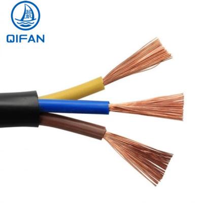 China Building Wire Cable H07VV-F 2*6 Copper Conductor PVC Insulated 2 Core Electrical Cable Wire for sale