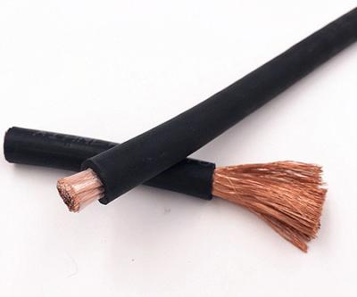 China Rubber Insulated Cable Flexible Rubber Welding Cable 16mm2 35mm2 Copper for Industrial Yh H01n2d for sale