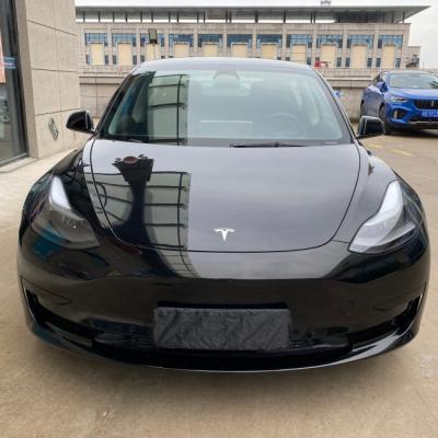 中国 Left Hand Steering Used EV Cars 2021 Black Color Used Tesla Model 3 販売のため