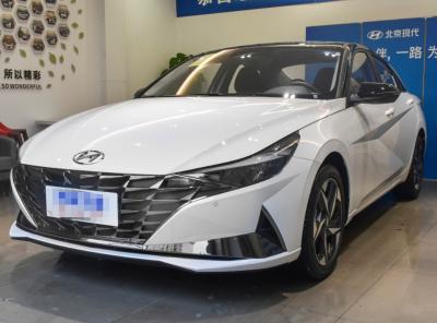 China New or Used Hyundai Elantra 2022 240TGDi DCT LUX Compact Car 4 Door 5 seats Sedan hot sale à venda