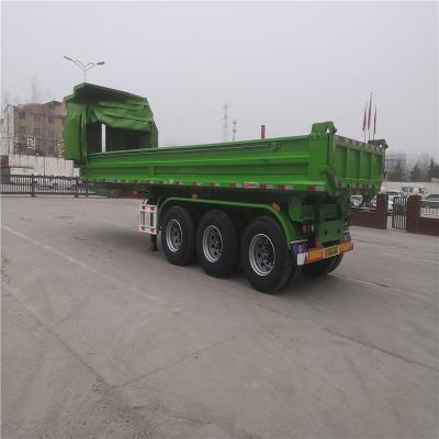 Chine occasion 12 Wheeler Truck With Tarpaulin de décharge arrière de 40000kg 9m nouvelle/ à vendre