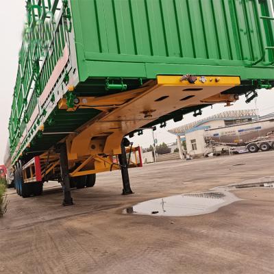 Chine 100T 3 Axle Semi Trailer à vendre