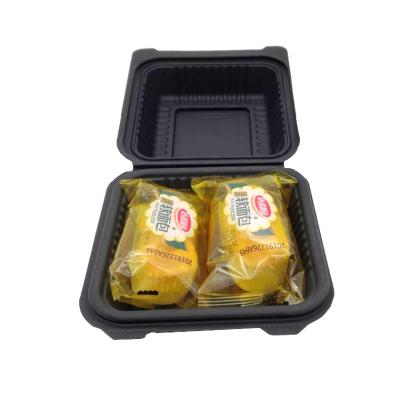 China Corn starch environmental protectionfor can be customized more color disposable dishes tray packing box for sale