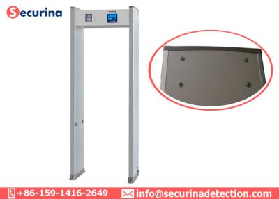 China 12 Low Voltage Metal Detector Body Scanner 2 LED Panel With Keypad Operation for sale