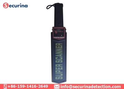 China Electronic Commercial Metal Detector , Handheld Metal Scanner Alarm Indicator for sale
