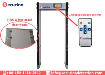 China Full Body Walk Through Door Frame Arched Metal Detector 50/60Hz Easy To Install for sale