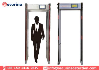 China Waterproof Metal Detector Body Scanner Walk Through Security Check With CE Approval for sale