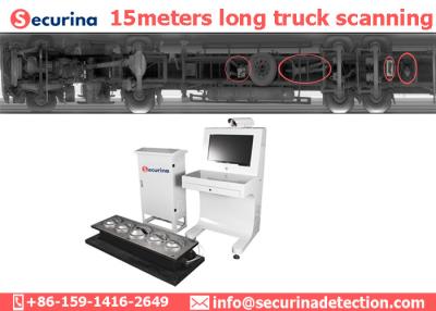 China 50T Under Vehicle Inspection System CCD Line Scan Camera SS Embedded Frame 3A for sale