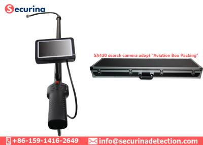China Pipe Tank Telescopic Inspection Mirror ,  Under Vehicle Search Mirror With Flexible Pole for sale