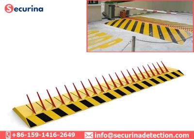 China Retractable Traffic Barrier Tyre Killer 6m Length Embedded / Surface Mouted Type for sale