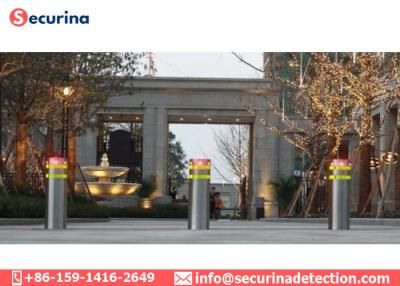 China Os postes de amarração automáticos da segurança da estrada do parque de estacionamento cronometram o anti terrorismo ajustável à venda