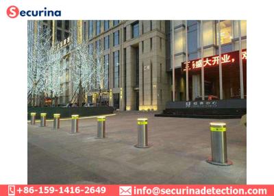 China 304 Stainless Steel Automatic Rising Bollards For Road Safety Control for sale