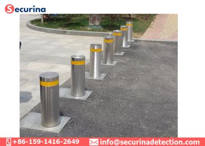 China Pneumatic Hydraulic Electric Driveway Bollards Fast Rising Speed for sale