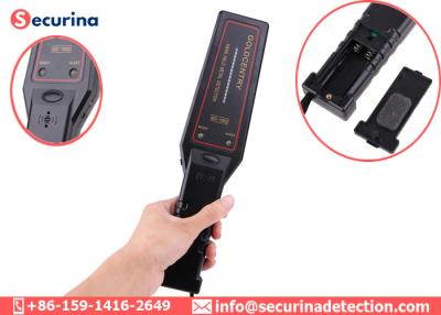 China Metro Station Handheld Metal Detector Security Check High Sensitivity 9V Battery for sale