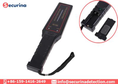 China 9V Battery Hand Held Body Scanner For Embassy / Police Station Security Checking for sale