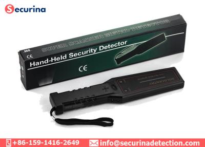 China 9V Battery Hand Held Metal Security Detector 22KHz GC1002 With LED Indicator for sale