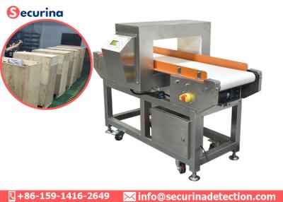 China Adjustable Sensitivity Food Processing Metal Detectors , Conveyor Metal Detector Equipment for sale