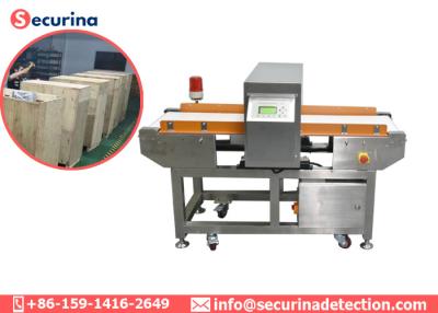 China Sound Light Alarm Food Processing Metal Detectors 30M/Min Conveying Speed For Detecting Swarf / Fillings for sale