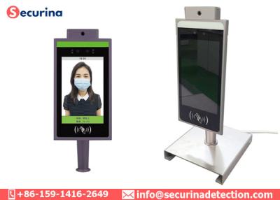 China AI Temperature Detection Face Recognition Terminal For Access Control for sale