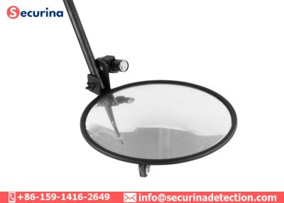 China Aluminum Handles Undercarriage Inspection Mirror 100-140CM Acrylic Lens for sale