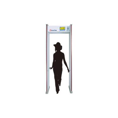 China 33 Pinpoint Zones Security Metal Detectors, Airport Metal Detectors With 7inch LCD Display for sale