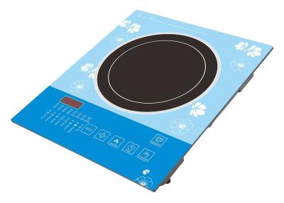 China Flat Ceramic Glass Slim Induction Cooker 1000 Watt Countertop Induction Cooktop for sale