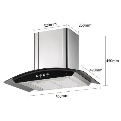 China Electric Cooker Ventless Kitchen Hood 100cm for Commercial for sale