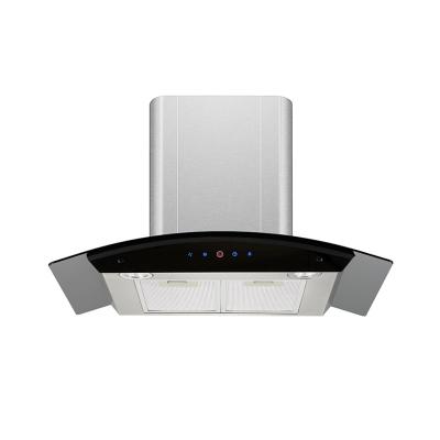 China Quiet Electric Recirculating Hood 1000 Cfm Range Hood Stainless Steel Glass for sale