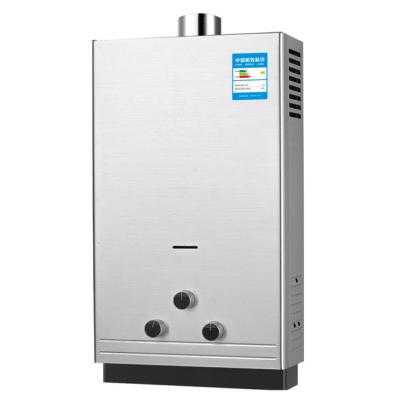 China NG LPG Gas Indoor Tankless Water Heater 10L Constant Hot Water Heater for sale