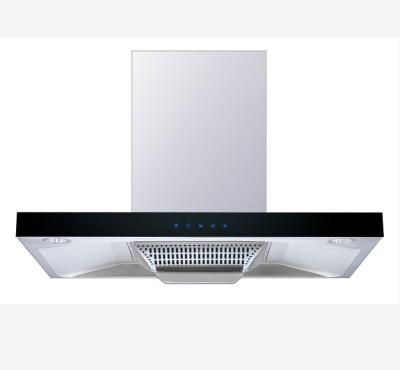 China Integrated 900mm Ducted Range Hood Restaurant Exhaust System for sale