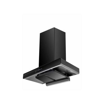 China App Controlled 220V Touch Screen Kitchen Range Hood T Shape Design for sale
