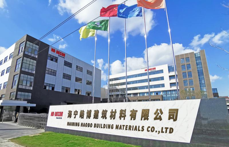 Verified China supplier - HAINING HAOBO BUILDING MATERIALS CO.,LTD