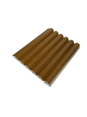 China ISO WPC Fluted Panel Wood Plastic Thickness 12mm Interior WPC Wall Panel for sale