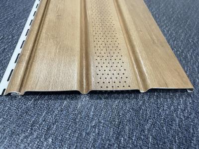 Chine Longueur 3,0 m Panneau de soffit en UPVC Anti UV Épaisseur 1,5 mm Panneaux de soffit en UPVC à vendre