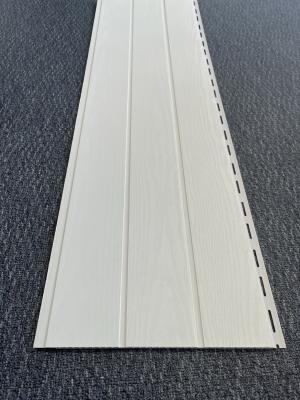 China Revestimento exterior de UPVC branco liso Revestimento exterior de plástico Certificado ISO à venda