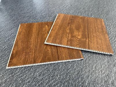 Chine CE Panneaux de revêtement muraux en PVC extérieur Épaisseur 9 mm Couleur en bois à vendre