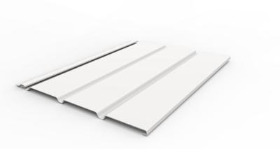 China Feuchtigkeitsbeständig 600mm UPVC Soffit Board OEM Glatte Oberfläche zu verkaufen