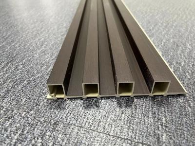 China Waterproof WPC Fluted Panel For Interior Wall Cladding Mildew Resistance for sale