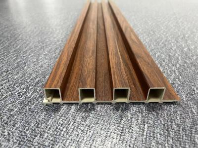 China CE WPC Board Wall Paneling Wood Plastic Composite Fluted Panel Width 150mm-300mm for sale