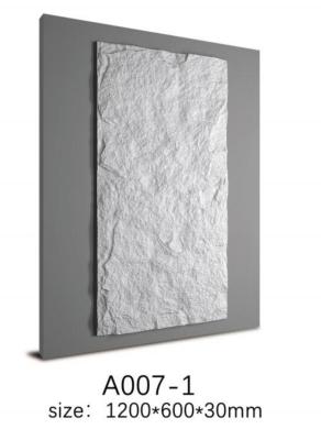 China Painel de pedra de PU de 1200x600 mm fácil de instalar 2,5 kg/pc para projetos de grande escala à venda