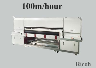 China 1800 mm Pigment Digital Textile Printing Machine On Clothes 8 Ricoh Gen 5 for sale