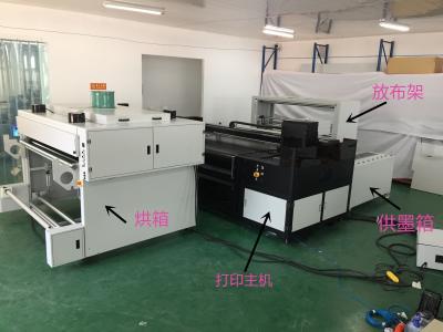 China Stabiele Herstelbare Hoofd Digitale Textielprinter met Riem Hoge Resolutie 30 kW Te koop