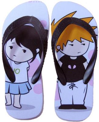 China Sublimation Slippers(with outline border) for sale