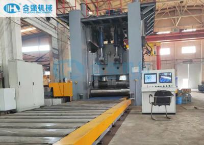 中国 9 Rolls CNC Straightening Machine Digital Display PLC Control For High Strength Plates 販売のため
