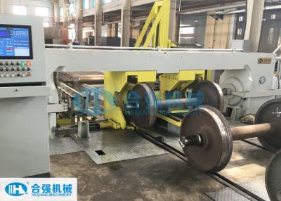 China Smart Wheel Demount Press Cell For Wagon Wheelset Dismount 15 Sets Per Hour for sale