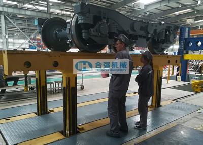 Cina Prese di sollevamento del carrello ferroviario di manutenzione del carrello ferroviario, 15 Ton Railway Bogie Lifter in vendita