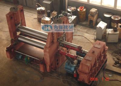China Three Roller Level Down Type Plate Roll Bending Machine With Pre Bending for sale