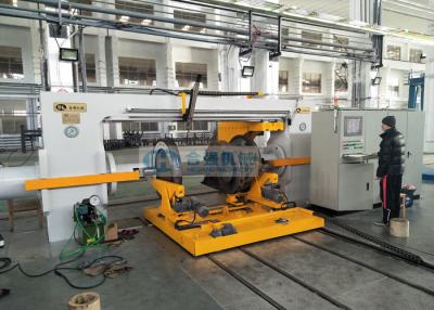 China 3500kN Locomotive Wheelset Press Machine With Double Cylinders for sale