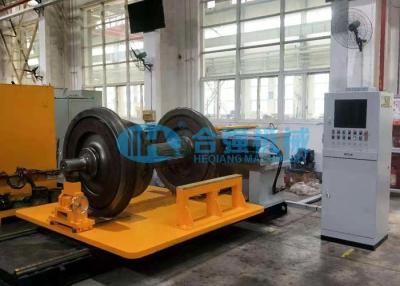 China Horizontal Wheelset Press for wheel Dismounting And Back-Pressure Test for sale