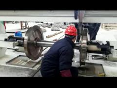 Wheel Press for Wagon Wheelset Production and Maintenance